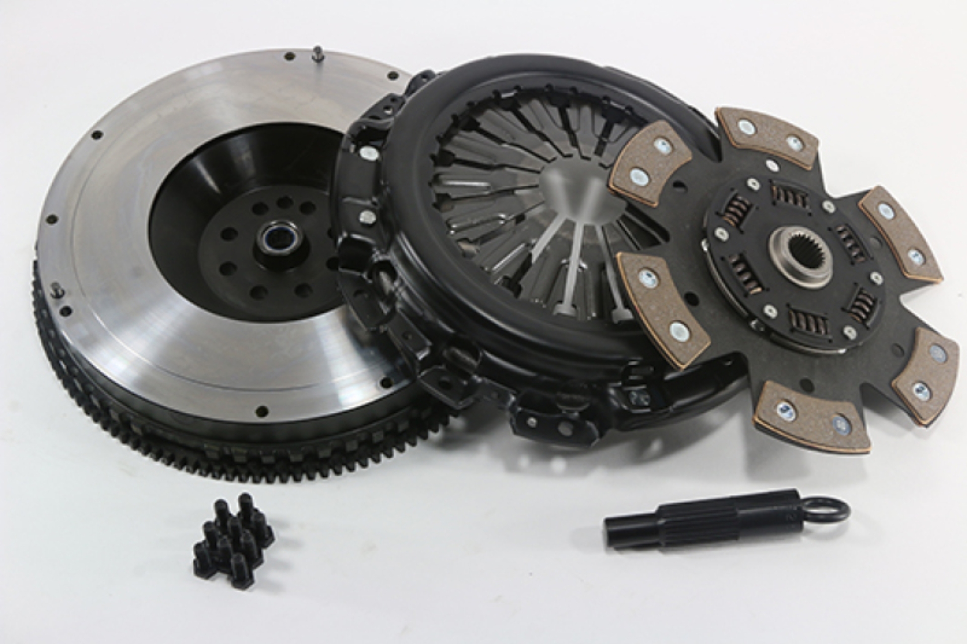 Picture of Competition Clutch 10-13 Genesis 3.8L 6Cyl Stage 4 - 6 Pad Ceramic Clutch Kit w/ FW **No TOB*