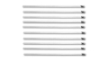 Picture of Vibrant Stainless Steel Cable Ties 14.5in Long (10 Cable Ties / Pack)
