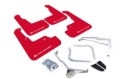 Picture of Rally Armor 15-21 Subaru WRX/STI Red UR Mud Flap w/White Logo