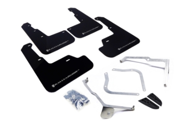 Picture of Rally Armor 15-21 Subaru WRX/STI Black UR Mud Flap w/Silver Logo