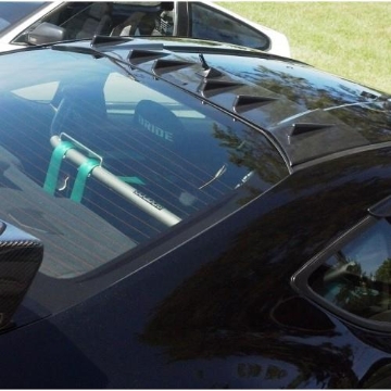 Picture of BLOX Racing 13-14 Scion/Subaru FR-S/BRZ Vortex Generator Fins for OEM Mast - ABS Black