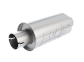 Picture of Borla S-Type Muffler 2.5in Inlet/Outlet 5in Round x 10in w/Notch