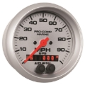 Picture of Autometer Marine Silver 3-3/8in 100MPH GPS Speedometer Gauge