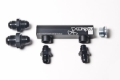Picture of Radium Engineering Universal 4-Port Manifold - Black W/ Logo