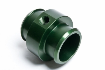 Picture of Radium Engineering Universal Hose Barb Adapter For 1-3/4in ID Hose ( w/ 1/4NPT Port) - Green