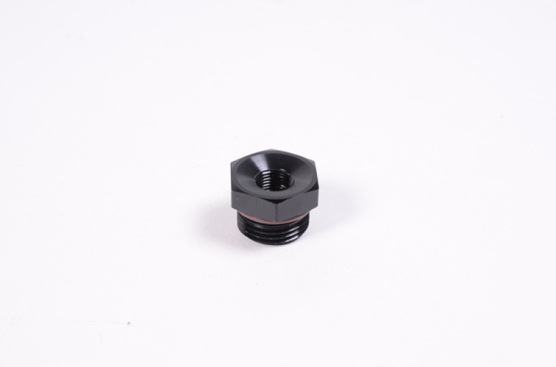 Picture of Radium Engineering 8AN ORB to 1/8NPT Female Adapter Fitting - Blk Anodized