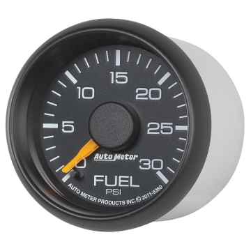 Picture of Autometer Factory Match Chevy 2-1/16in FSE 0-30 PSI Fuel Pressure Gauge