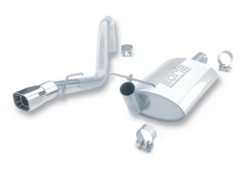 Picture of Borla 91-95 Jeep Wrangler YJ 4.0L 6cyl 4WD 2Dr SS Single Right Rear Exit Cat-Back Exhaust