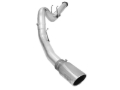 Picture of aFe Atlas Exhausts 5in DPF-Back Aluminized Steel Exhaust 2015 Ford Diesel V8 6.7L (td) Polished Tip