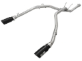 Picture of aFe MACHForce XP DPF-Back Exhaust 2.5in SS with Black Tips 2014 Dodge Ram 1500 V6 3.0L EcoDiesel