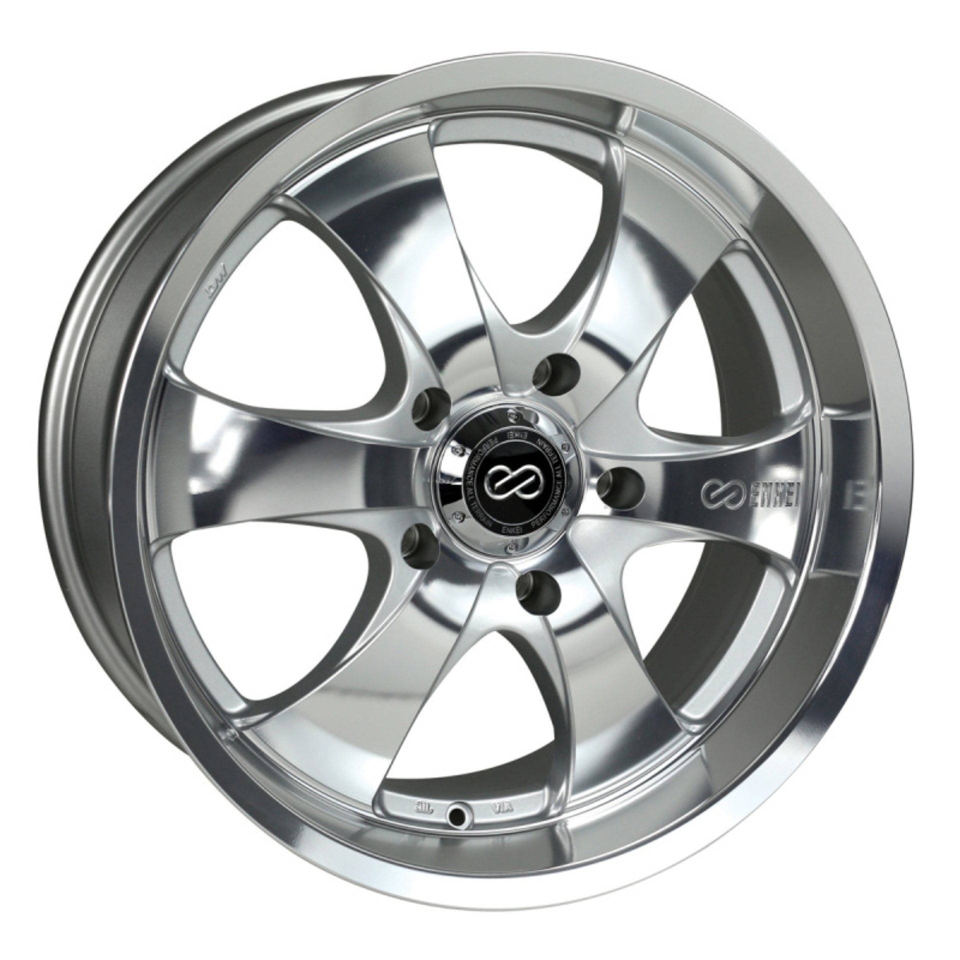 Picture of Enkei M6 Universal Truck & SUV 20x9 30mm Offset 5x150 Bolt Pattern 110mm Bore Mirror Finish Wheel