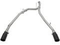 Picture of aFe MACHForce XP DPF-Back Exhaust 2.5in SS with Black Tips 2014 Dodge Ram 1500 V6 3.0L EcoDiesel