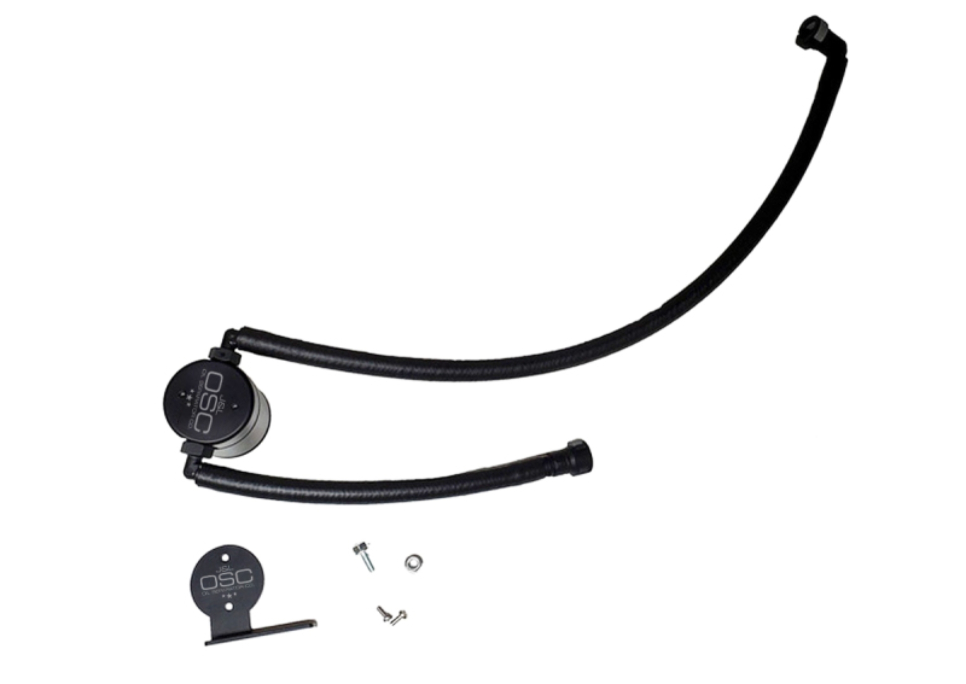 Picture of J&L 20-25 Chevrolet Corvette 6.2L LT2 Targa Top Passenger Side Oil Separator 3.0 - Black Anodize