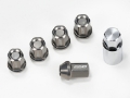 Picture of Rays Dura-Nut L37 Straight Type 6H 12x1.50 Lug Nut Set 20 Lug 4 Lock Set - Black