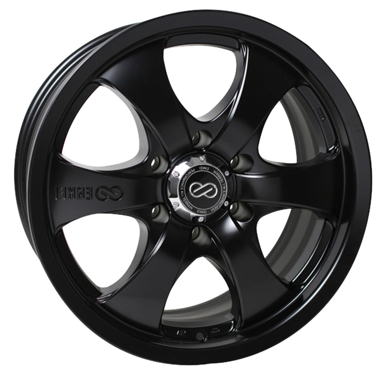 Picture of Enkei M6 Universal Truck & SUV 20x9 20mm Offset 6x139.7 Bolt Pattern 108.5mm Bore Black Wheel
