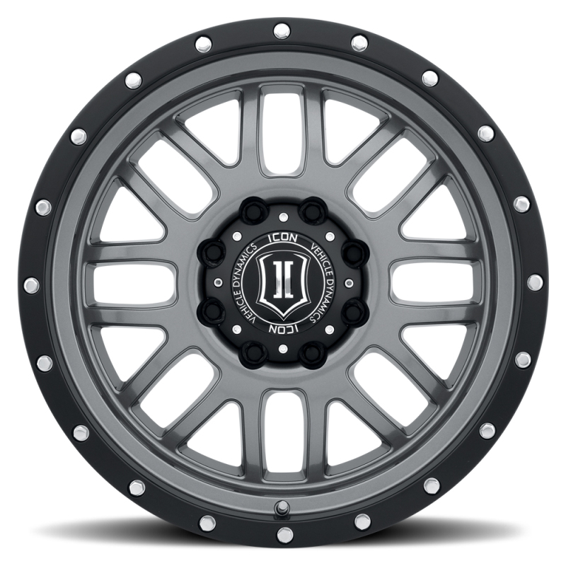 Picture of ICON Alpha 20x9 5x150 16mm Offset 5.625in BS Gunmetal Wheel