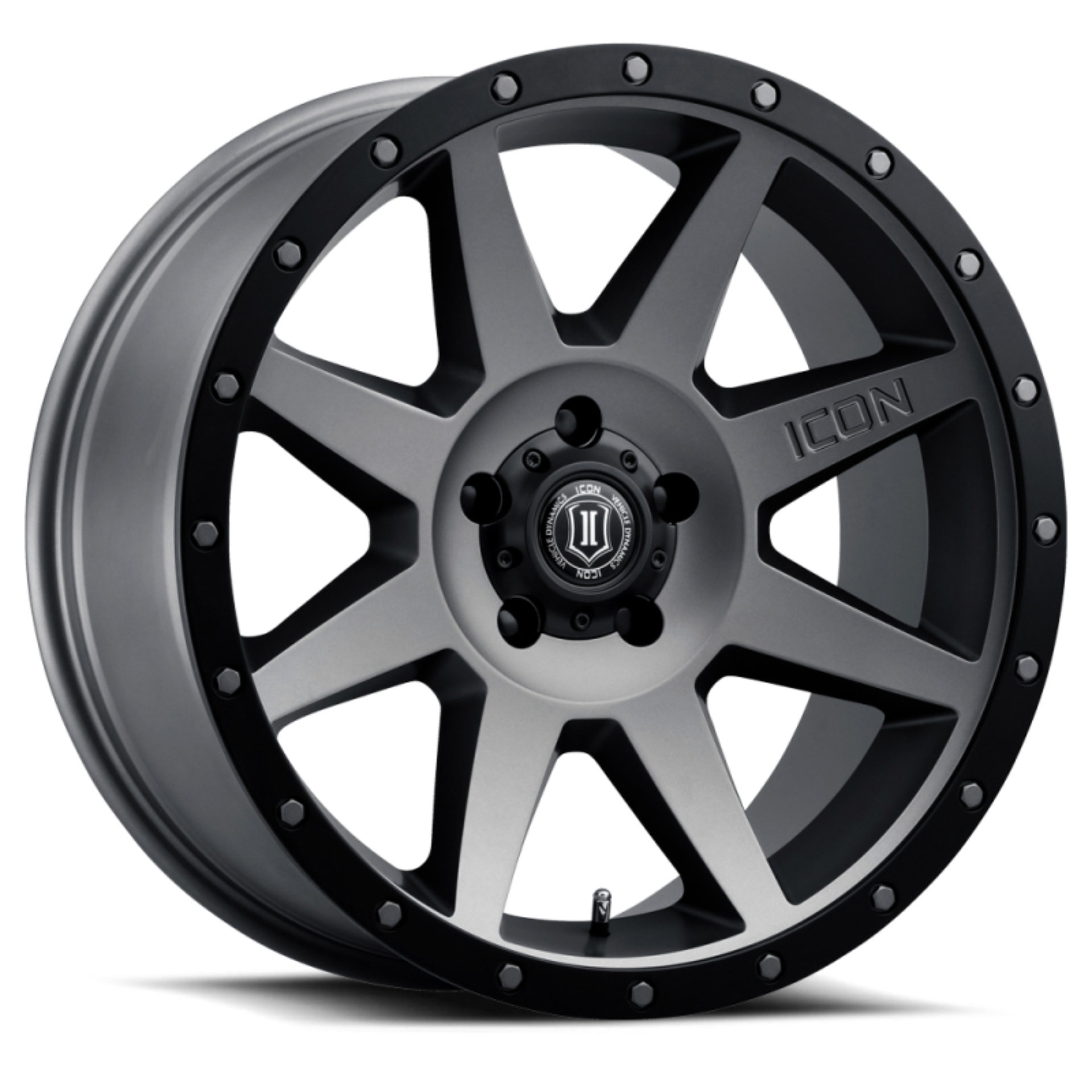 Picture of ICON Rebound 20x9 6x5.5 0mm Offset 5in BS Titanium Wheel
