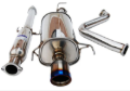 Picture of Invidia 97-01 Prelude Q300 Titanium Rolled Tip Cat-back Exhaust **Fits BASE Model ONLY**