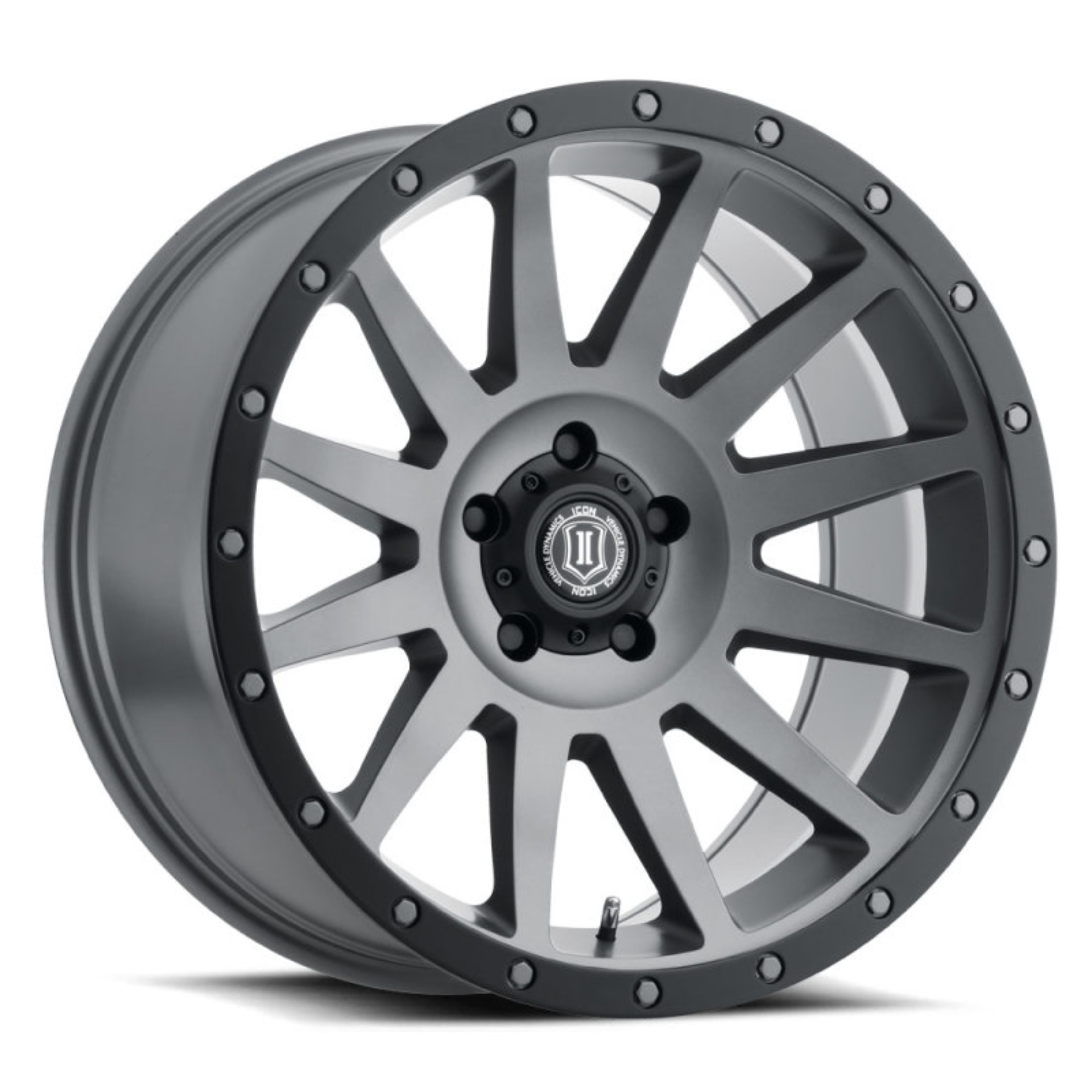 Picture of ICON Compression 20x10 5x150 -19mm Offset 4.75inBS Titanium Wheel