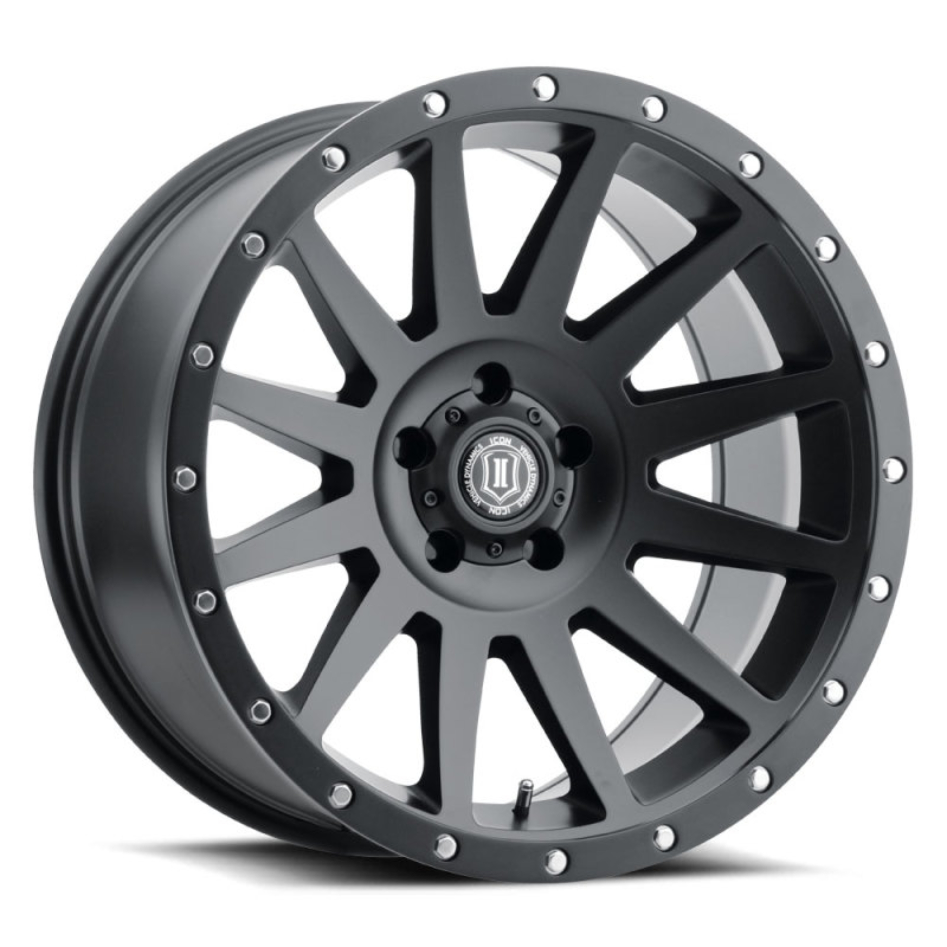 Picture of ICON Compression 20x10 6x5.5 -19mm Offset 4.75inBS Satin Black Wheel