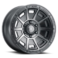 Picture of ICON Victory 17x8.5 5x4.5 0mm Offset 4.75in BS Smoked Satin Black Tint Wheel