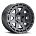 Picture of ICON Compass 17x8.5 6x135 6mm Offset 5in BS Satin Black Wheel