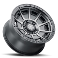 Picture of ICON Victory 17x8.5 5x4.5 0mm Offset 4.75in BS Smoked Satin Black Tint Wheel