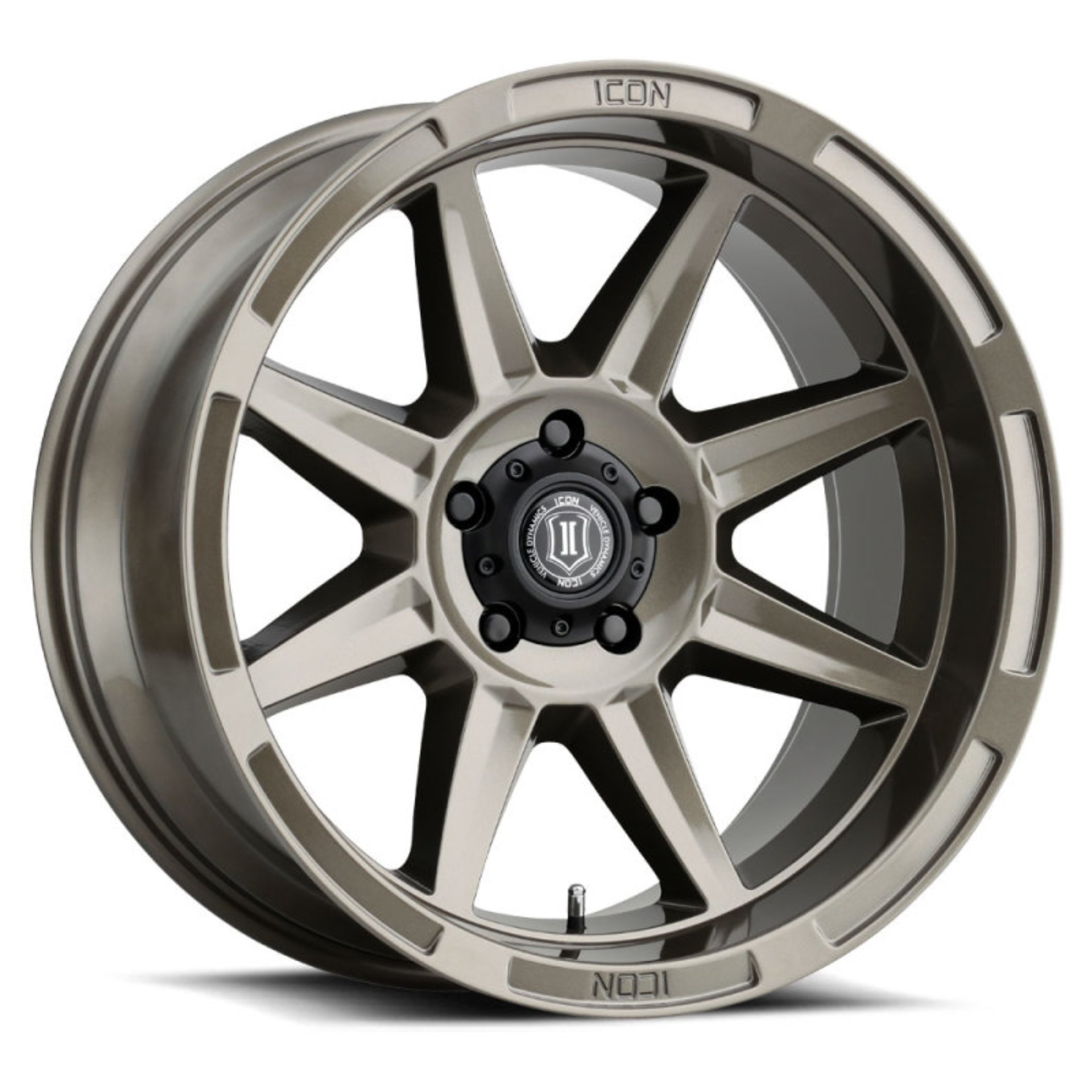 Picture of ICON Bandit 20x10 5x5 -24mm Offset 4.5in BS Gloss Bronze Wheel