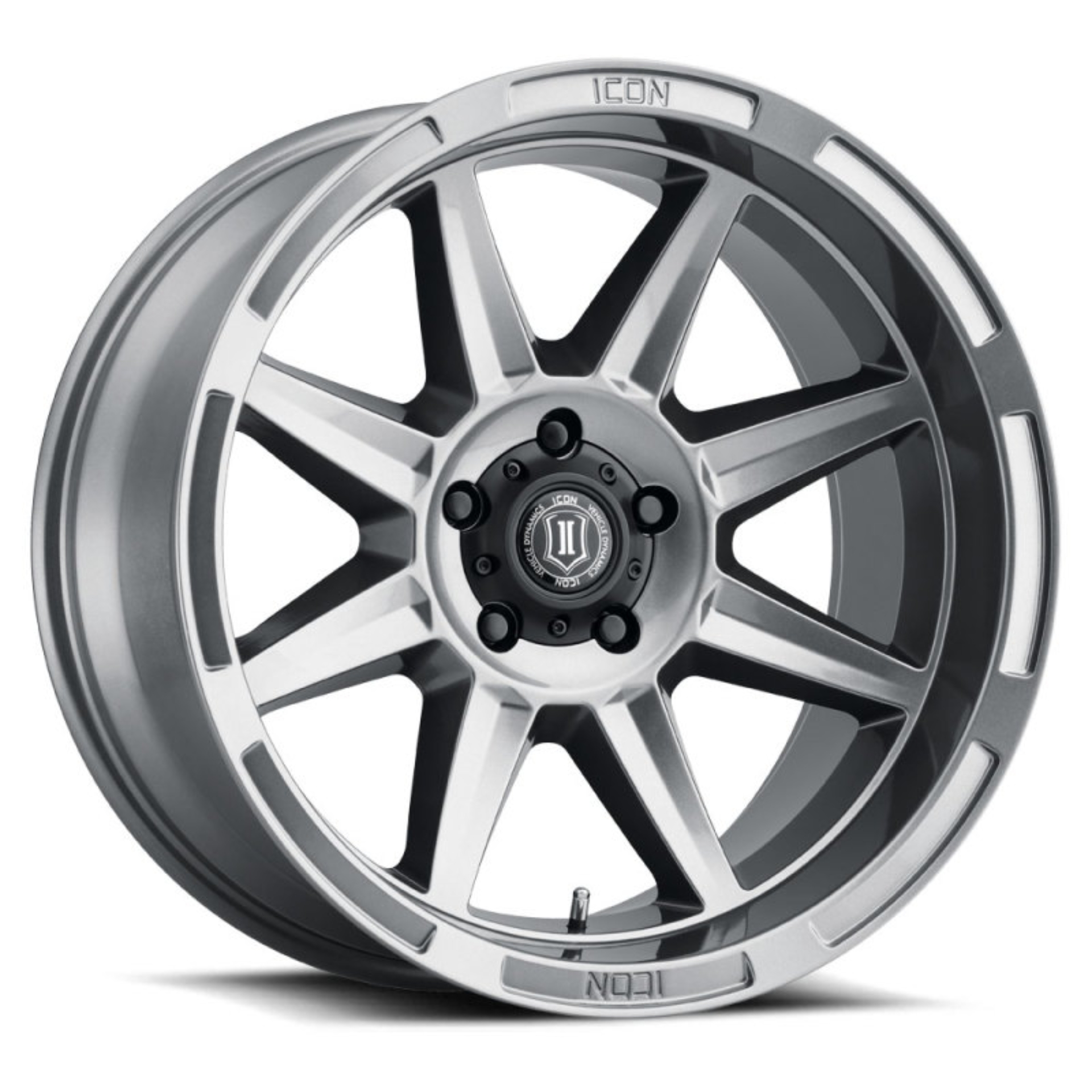 Picture of ICON Bandit 20x10 6x5.5 -24mm Offset 4.5in BS Gunmetal Wheel