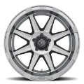 Picture of ICON Bandit 20x10 6x5.5 -24mm Offset 4.5in BS Gunmetal Wheel