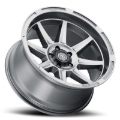 Picture of ICON Bandit 20x10 6x5.5 -24mm Offset 4.5in BS Gunmetal Wheel