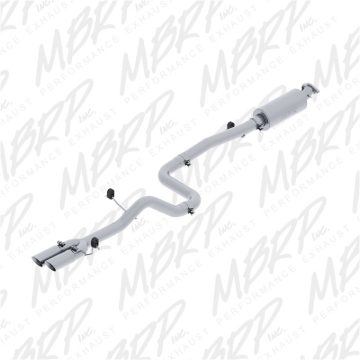 Picture of MBRP 14-19 Ford Fiesta ST 1.6L EcoBoost 3in Dual Outlet T409 Cat Back