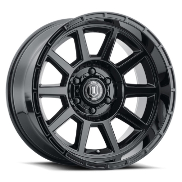 Picture of ICON Recoil 20x10 6x5.5 -24mm Offset 4.5in BS Gloss Black Wheel