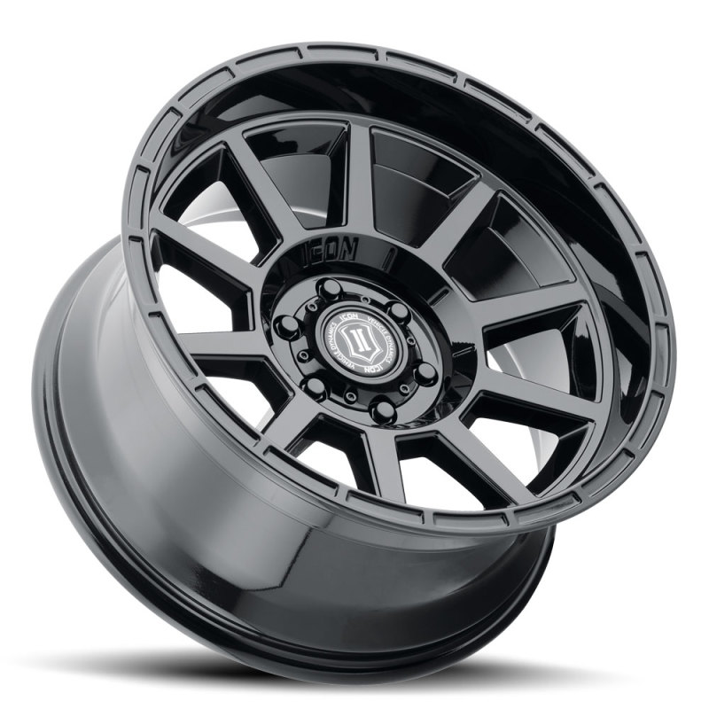 Picture of ICON Recoil 20x10 6x5.5 -24mm Offset 4.5in BS Gloss Black Wheel