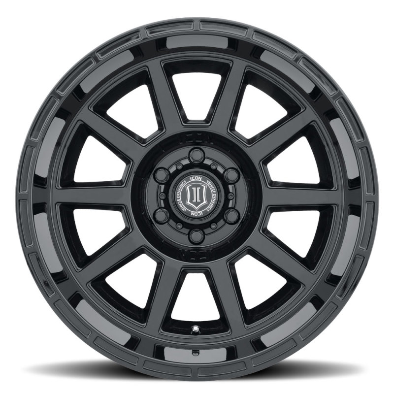 Picture of ICON Recoil 20x10 6x5.5 -24mm Offset 4.5in BS Gloss Black Wheel