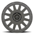 Picture of ICON Ricochet 17x8 5x100 38mm Offset 6in BS Satin Black Wheel