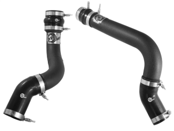 Picture of aFe BladeRunner 3in Black Intercooler Tubes Hot & Cold Side Kit for 13-14 Dodge RAM Diesel 6.7L (td)