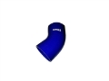 Picture of Torque Solution 45 Degree Silicone Elbow: 2.25 inch Blue Universal