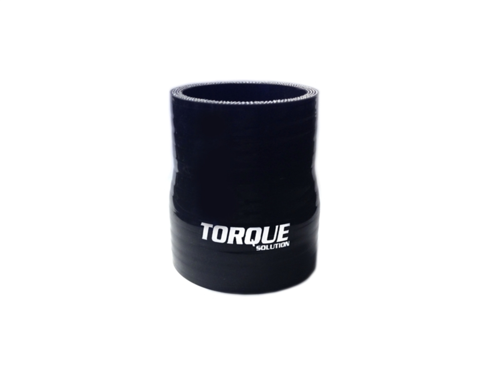 Picture of Torque Solution Transition Silicone Coupler: 2 inch to 2.25 inch Black Universal