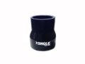 Picture of Torque Solution Transition Silicone Coupler: 2 inch to 2.5 inch Black Universal
