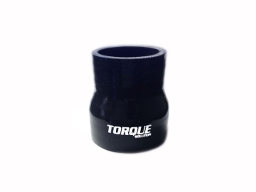 Picture of Torque Solution Transition Silicone Coupler: 2 inch to 2.5 inch Black Universal