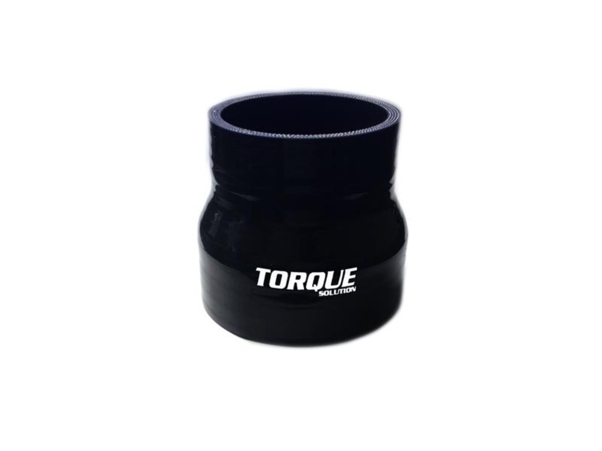 Picture of Torque Solution Transition Silicone Coupler: 2.5 inch to 3 inch Black Universal