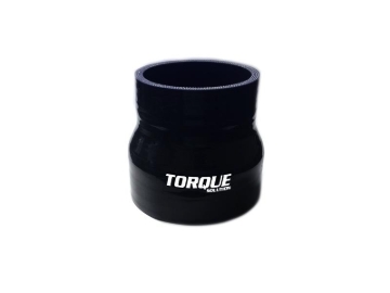 Picture of Torque Solution Transition Silicone Coupler: 2.5 inch to 3 inch Black Universal