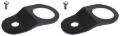 Picture of Torque Solution Radiator Mount Combo (Black) : Mitsubishi Evolution 7/8/9