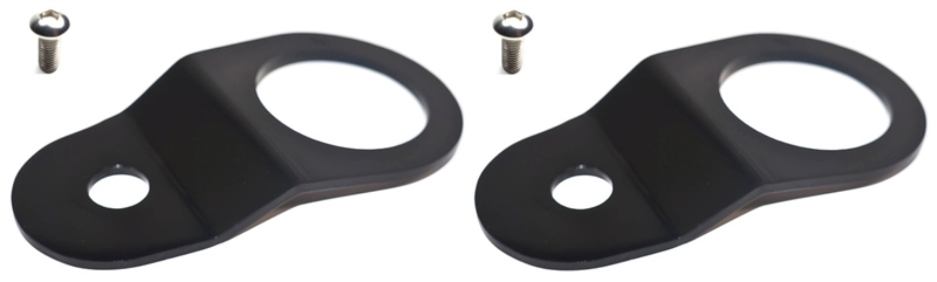 Picture of Torque Solution Radiator Mount Combo (Black) : Mitsubishi Evolution 7/8/9