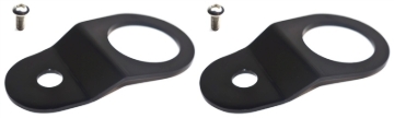 Picture of Torque Solution Radiator Mount Combo (Black) : Mitsubishi Evolution 7/8/9