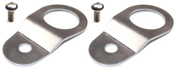 Picture of Torque Solution Radiator Mount Combo (Silver) : Mitsubishi Evolution 7/8/9