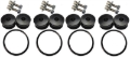 Picture of Torque Solution Billet Bumper Quick Release Kit Combo (Black): Universal