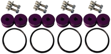 Picture of Torque Solution Billet Bumper Quick Release Kit Combo (Purple): Universal