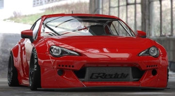 Picture of GReddy 13+ Scion FR-S Version 2 Greddy X Rocket Bunny 86 Aero Rear Under Diffuser Only